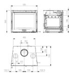 La Nordica Inserto 60 16, Kamineinsatz, Ventilato – Bild 2
