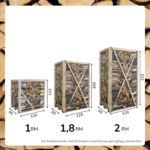 Brennholz Buche / Hainbuche auf Palette – Bild 2