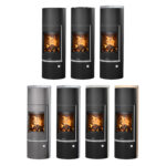 Justus Faro W+ 2.0 Kaminofen Stahl Schwarz – Bild 7