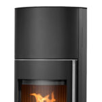 Justus Faro W+ 2.0 Kaminofen Stahl Schwarz – Bild 6