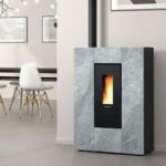 Extraflame Marilena Plus 5.0.16 Pelletofen Stahl Naturstein