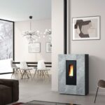 Extraflame Marilena Plus 5.0.16 Pelletofen Stahl Naturstein – Bild 5