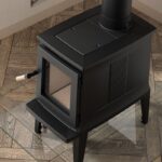 Hergom E20 Green Mountain Kaminofen Gusseisen schwarz – Bild 2