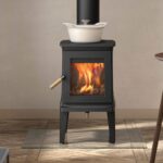 Hergom E20 Green Mountain Kaminofen Gusseisen schwarz – Bild 3
