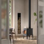 Hergom E20 Green Mountain Kaminofen Gusseisen schwarz – Bild 4