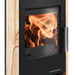 Haas+Sohn RUBUS-ST easy Kaminofen Woodstone tief-schwarz – Bild 3