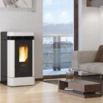 Extraflame LUCIA PLUS.16 - Weiss Pelletofen – Bild 5