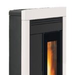 Extraflame SOUVENIR PLUS STEEL 5.0 - Weiss Pelletofen – Bild 3