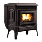 Extraflame Teodora 16 Evo Pelletofen Gusseisen Schwarz – Bild 2