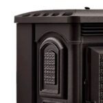 Extraflame Teodora 16 Evo Pelletofen Gusseisen Schwarz – Bild 4