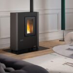 Extraflame Luisella 5.0 Maxi Pelletofen Graphitgrau