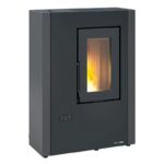 Extraflame Luisella 5.0 Maxi Pelletofen Graphitgrau – Bild 2