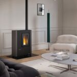 Extraflame Luisella 5.0 Maxi Pelletofen Graphitgrau – Bild 3