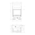 La Nordica TERMOCAMINO WF PLUS.16 Kamineinsatz