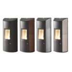 Olsberg Levana 3.0 Pelletofen Stahl Schwarz/Keramik Caffe Arabica 6kW