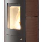 Olsberg Levana 3.0 Pelletofen Stahl Schwarz/Keramik Caffe Arabica 6kW – Bild 3