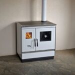 Haas+Sohn Küchenofen HSH 81 weiß rechts, Stahlkochplatte – Bild 2