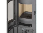 Thermia Thermia Kamin-Ofen München V3 Guss-Grau Speck-Stein Automatik
