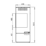 Aduro 12 Kaminofen Schwarz – Bild 3