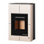 Aquaflam Vario Saporo Manual Wasserführender Kaminofen Creme 11/5 kW – Bild 2