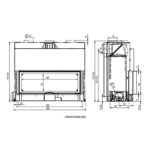 Austroflamm 120x45S 2.0 Kamineinsatz – Bild 6