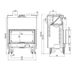 Austroflamm 75x39 S 2.0 Kamineinsatz – Bild 4