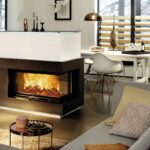 Austroflamm 89x49x45 S 2.0 Kamineinsatz Ecke rechts – Bild 2