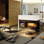 Austroflamm 89x49x45 S 2.0 Kamineinsatz Ecke rechts – Bild 3