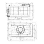 Austroflamm 89x49x45 S 2.0 Kamineinsatz Ecke rechts – Bild 6