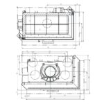 Austroflamm 89x49x57 S 2.0 Kamineinsatz Ecke rechts – Bild 6