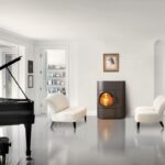 Austroflamm Clou Duo Kombi-Kaminofen Stahl Gussgrau – Bild 10