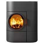 Austroflamm Clou Duo Kombi-Kaminofen Stahl Gussgrau – Bild 2