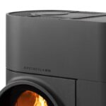 Austroflamm Clou Duo Kombi-Kaminofen Stahl Gussgrau – Bild 5