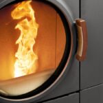 Austroflamm Clou Duo Kombi-Kaminofen Stahl Gussgrau – Bild 6