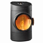 Austroflamm Clou Pelletofen Stahl gussgrau 10kW – Bild 2