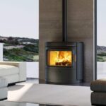 Austroflamm Cody Kaminofen Keramik Dark Anthracite