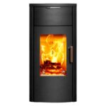 Austroflamm Jini Xtra 2.0 Kaminofen Stahl Gussgrau – Bild 2