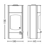 Austroflamm Koko Xtra 2.0 Stahl Schwarz