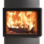 Austroflamm Lounge Xtra Kaminofen Stahl gussgrau, RR oben oder hinten – Bild 5
