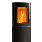 Austroflamm Mr. Wu Brikettofen Stahl Schwarz / Glasfront – Bild 4