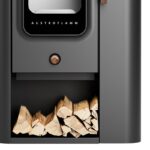 Austroflamm Sina Xtra Kaminofen Stahl gussgrau – Bild 4