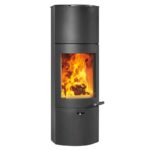 Austroflamm Tower Xtra 2.0 Kaminofen Stahl gussgrau, RR oben oder hinten – Bild 2