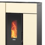 Dal Zotto Leyla Elite Pelletofen Stahl Elfenbein – Bild 4