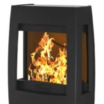 Dovre Sense 203 Kaminofen Gusseisen Schwarz – Bild 3