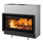 Dovre Vista 901C/V2 Kamineinsatz mit Gusseisenlamellen im Brennraum – Bild 3