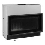 Dovre Vista 901C/V2 Kamineinsatz mit Gusseisenlamellen im Brennraum – Bild 4