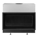 Dovre Vista 901C/V2 Kamineinsatz mit Gusseisenlamellen im Brennraum – Bild 5