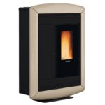 Extraflame Souvenir Lux EVO Pelletofen Majolika Tortora