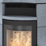 Fireplace Lyon Eckkaminofen Stahl Schwarz | Speckstein – Bild 3