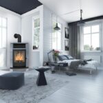 Fireplace Lyon Eckkaminofen Stahl Schwarz | Speckstein – Bild 5